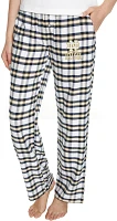 College Concepts Women's Notre Dame Fighting Irish Navy/Gold Sienna Flannel Pants