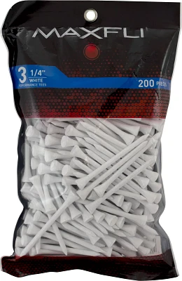 Maxfli 3.25'' Golf Tees – 200-Pack