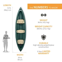 Lifetime Wasatch 130 Canoe