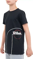 Wilson Kids' Basketball Court Short Sleeve T-Shirt