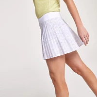 CALIA Women's 14” Side Pleat Golf Skort