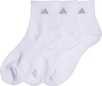 adidas Women's Cushioned Quarter Socks - 3 Pack