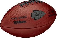 Wilson Kansas City Chiefs Metallic 'The Duke' 11'' Football