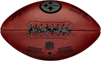 Wilson Pittsburgh Steelers Metallic 'The Duke' 11'' Football