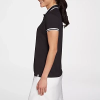 Walter Hagen Women's Pique Rib Trim Short Sleeve Golf Polo