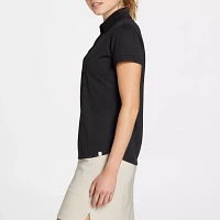 Walter Hagen Women's Clubhouse Pique Short Sleeve Golf Polo