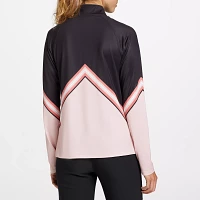 Walter Hagen Women's Chevron UV Long Sleeve Golf 1/4 Zip