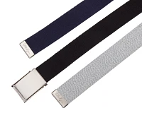 Walter Hagen Men's 3-Pack Webbed Golf Belts