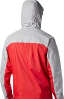 Columbia Men's Nebraska Cornhuskers Grey/Scarlet Glennaker Storm Jacket