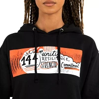 Round 21 WNBA Voices Black Pullover Hoodie