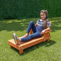 Sportspower Kids' Wooden Chaise Lounge Chair