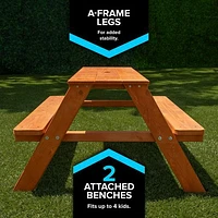 Sportspower Kids' Wooden Picnic Table