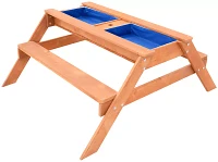 Sportspower Kids' Wooden Picnic Table with Play Features