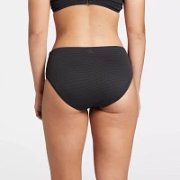 CALIA Women's Mid Rise Novelty Swim Bottoms