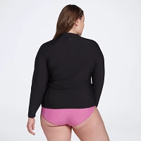 CALIA Ruched Long Sleeve Rashguard