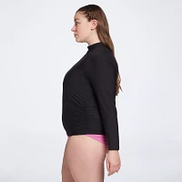 CALIA Ruched Long Sleeve Rashguard