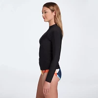 CALIA Ruched Long Sleeve Rashguard