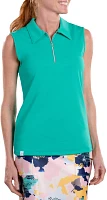 SwingDish Women's Cleo Sleeveless Golf Polo