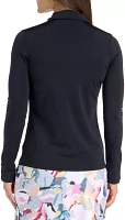 SwingDish Women's Long Sleeve Clara Golf Polo