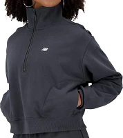 New Balance Women's Athletics Remastered French Terry 1/4 Zip