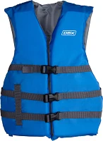 DBX Onyx Adult Universal Polyester Life Vests - 4 Pack