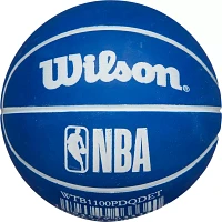 Wilson Detroit Pistons 2" Mini Dribbler Basketball