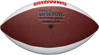 Wilson Cleveland Browns Autograph Official Size 11'' Football