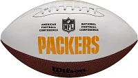 Wilson Green Bay Packers Autograph Official Size 11'' Football