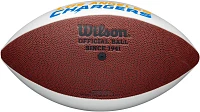 Wilson Los Angeles Chargers Autograph Official Size 11'' Football