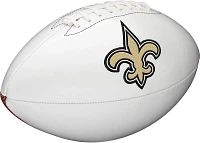 Wilson New Orleans Saints Autograph Official Size 11'' Football