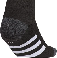 adidas Youth Athletic Cushioned 6-Pack Quarter Socks