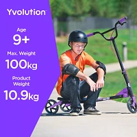 Yvolution Y Fliker Carver C5 Scooter