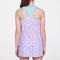 Prince Girls' Fashion Printed Tennis Tank Top