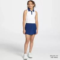 Prince Girls' Elite Rib Polo Tennis Tank Top