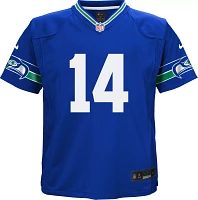 Nike Little Kids' Seattle Seahawks DK Metcalf #14 Alternate Blue Game Jersey