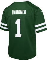 Nike Youth New York Jets Ahmad Sauce Gardner #1 Green Game Jersey