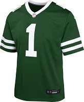 Nike Youth New York Jets Ahmad Sauce Gardner #1 Green Game Jersey