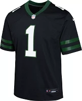 Nike Youth New York Jets Ahmad Sauce Gardner #1 Alternate Black Game Jersey