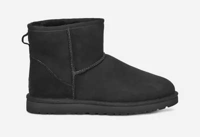 UGG® Men's Classic Mini Boot Sheepskin Classic Boots in Brown