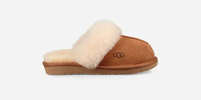 UGG® Toddlers' Cozy II Sheepskin Slippers in Red
