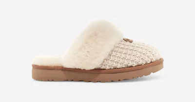 UGG® Women's Cozy Slipper Sheepskin Slippers in Cream