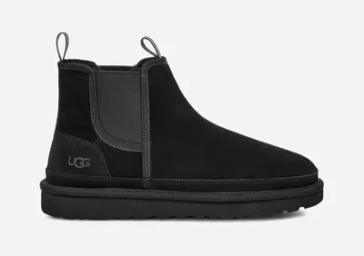 UGG® Men's Neumel Chelsea Suede Classic Boots in Black