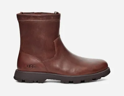 UGG® Men's Kennen Leather Cold Weather Boots in Chestnut Leather