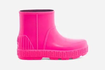 UGG® Women's Drizlita Sheepskin Rain Boots in Taffy Pink