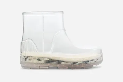 UGG® Women's Drizlita Clear Sheepskin Rain Boots in Natural