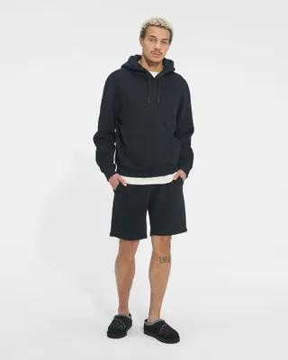 UGG® Men's Ernie Short Cotton Blend Shorts in Black
