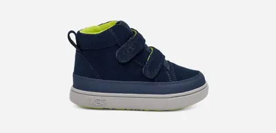 UGG® Toddlers' Rennon II Weather Suede Sneakers in Concord Blue