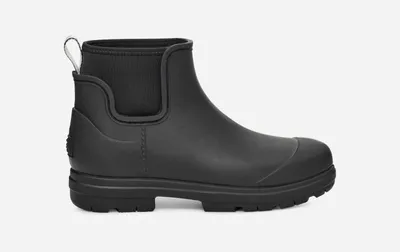 UGG® Women's Droplet Synthetic/Textile Rain Boots in Black