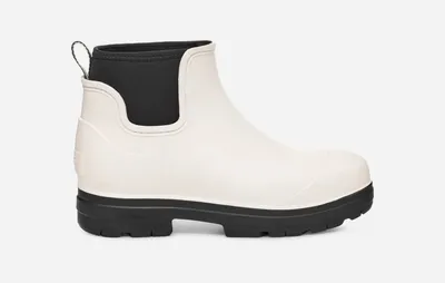 UGG® Women's Droplet Synthetic/Textile Rain Boots in White