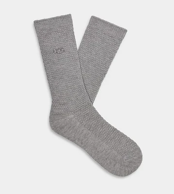UGG® Men's Classic Boot Sock II Socks in Grey Heather